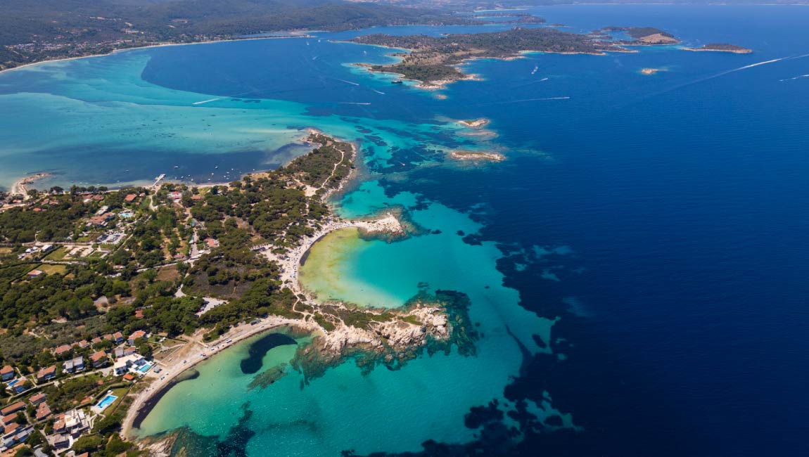 Where to find the best beaches in Greece near Thessaloniki